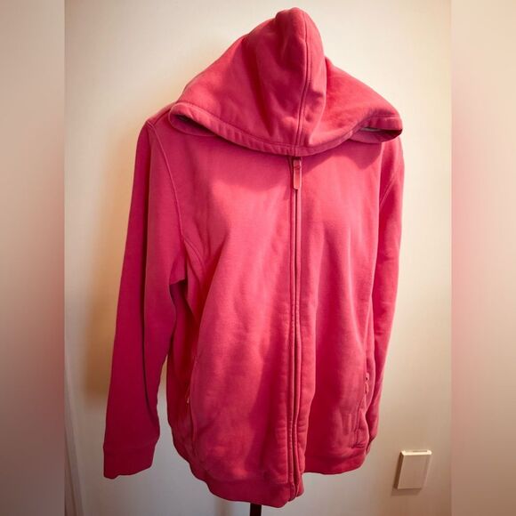 L.L. Bean zip up hoodie in Pink Size Large - Picture 2 of 10